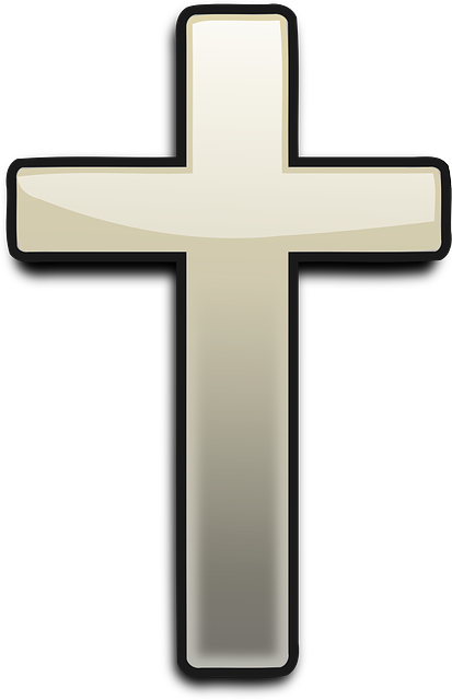 vector graphic cross church religion christian #12783