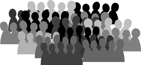 Crowd PNG Images, Crowd Of People, Silhouette Clipart Free Download