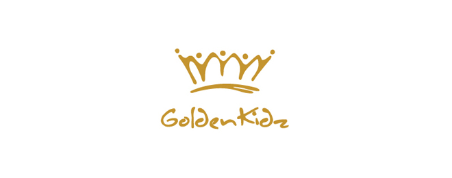 golden kids logo, crown free png #199