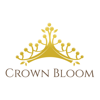 golden crown bloom logo png #212