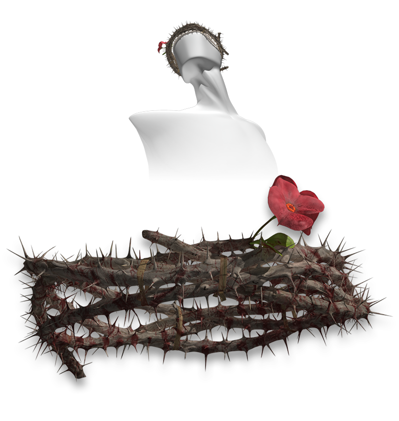 crown of thorns crown thorns themed props scenes architecture #36040