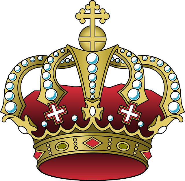 crown tiara glowing vector graphic pixabay #10807