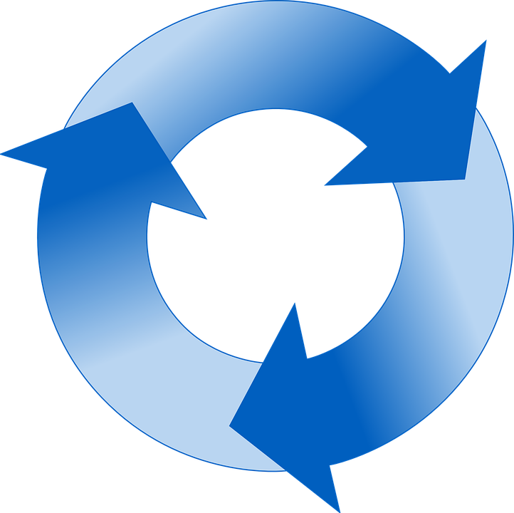 circle repeat cycle vector graphic pixabay #14860