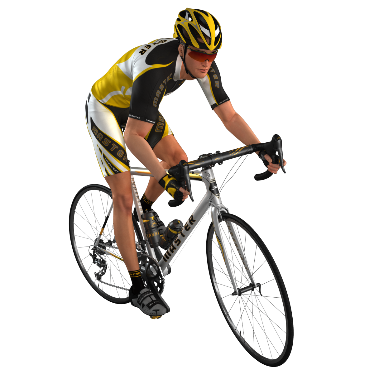 cycling realistic male cyclist code this lab srl #33440