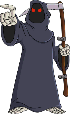 death grim reaper wikisimpsons the simpsons wiki #36624