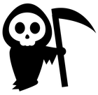 death holiday halloween grim reaper domain clip art #37233