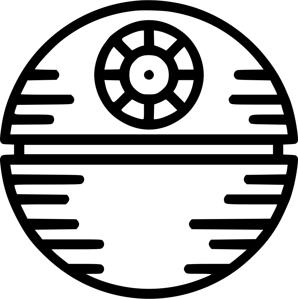 death star svg png icon download #37241