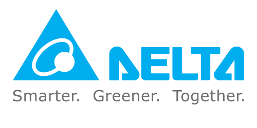 delta electronics, smarter, greener, together, png logo #4198