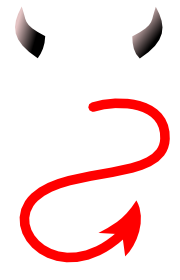 devil horns head png transparent #35746