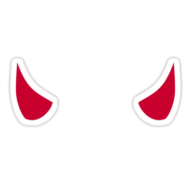 Neon Devil Horns Png