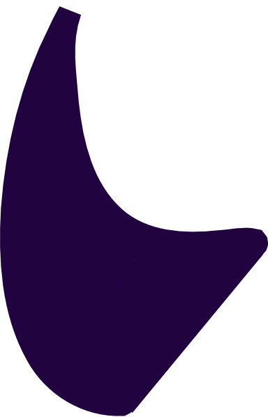 purple devil horns clip art clkerm vector clip art #35754