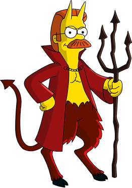 devil flanders simpsons wiki fandom powered wikia #35275