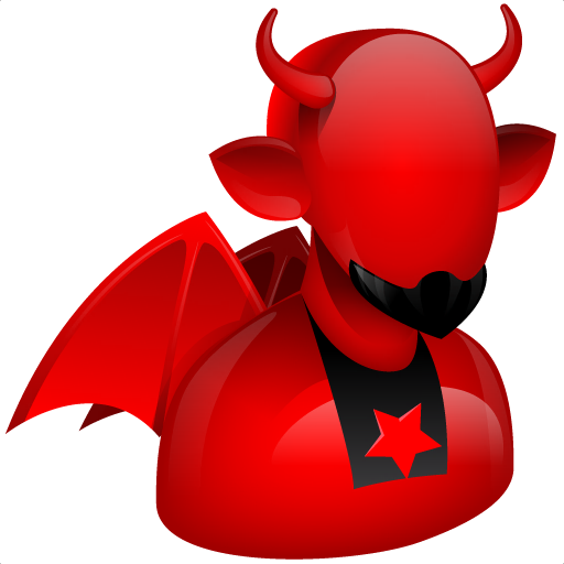 devil icon large boss iconset aha soft #35274