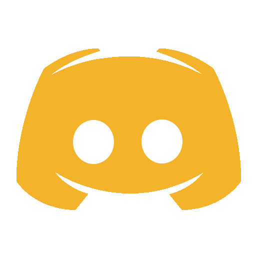 discord orange icon #32880