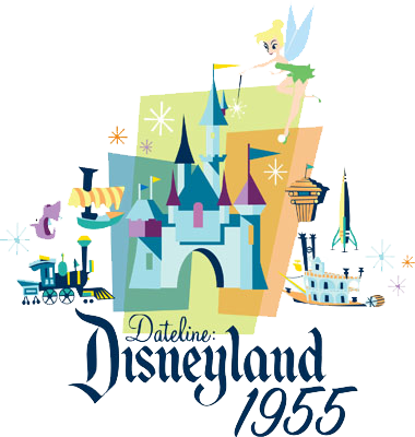 disneyland 1955 logo png #4736