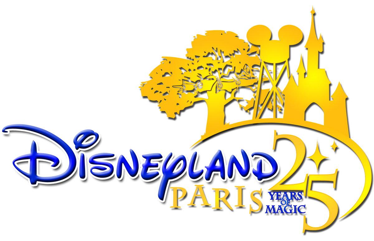 disneyland paris 25 years magic png logo #4723