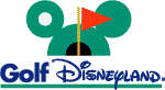 golf disneyland logo png