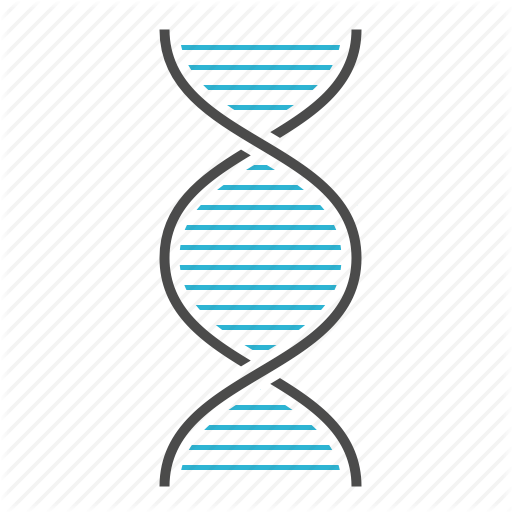 biology dna genetic genome science icon 18993