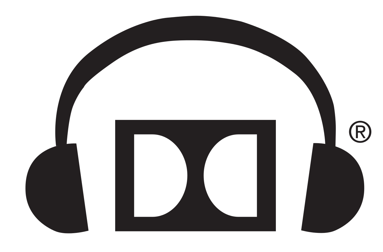 dolby headphone music png logo #5537