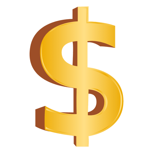 dollar sign transparent png svg vector #17006