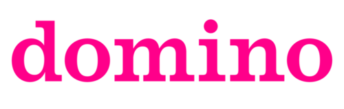 domino pink emblem png logo #4192