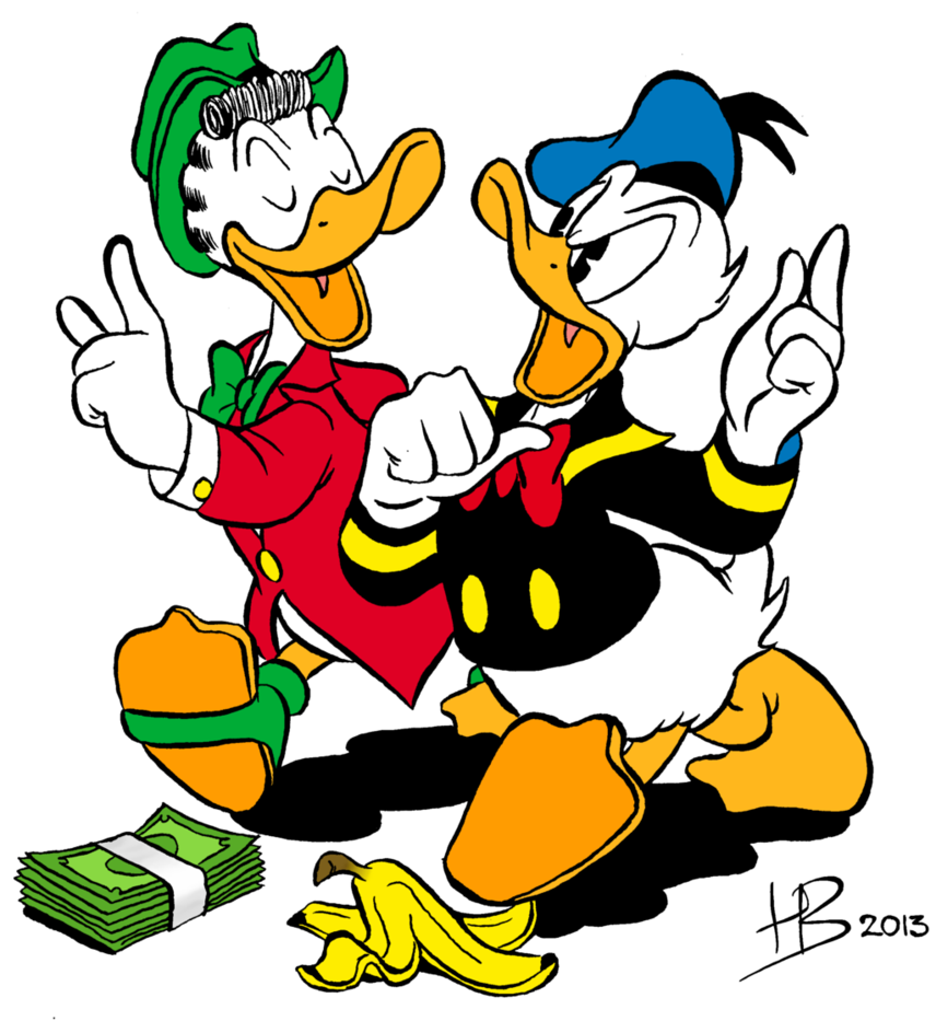 Donald Duck PNG transparent image download, size: 245x341px