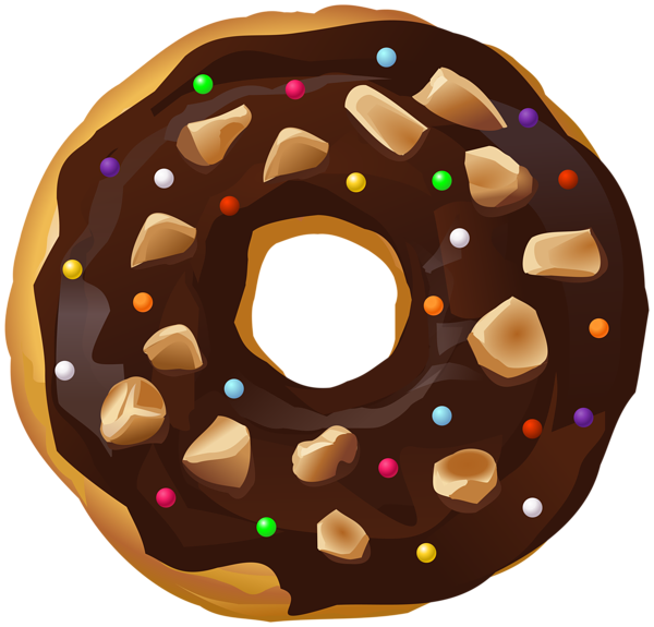 Donut Transparent PNG, Pink Donut, Chocolate Donuts Free Download