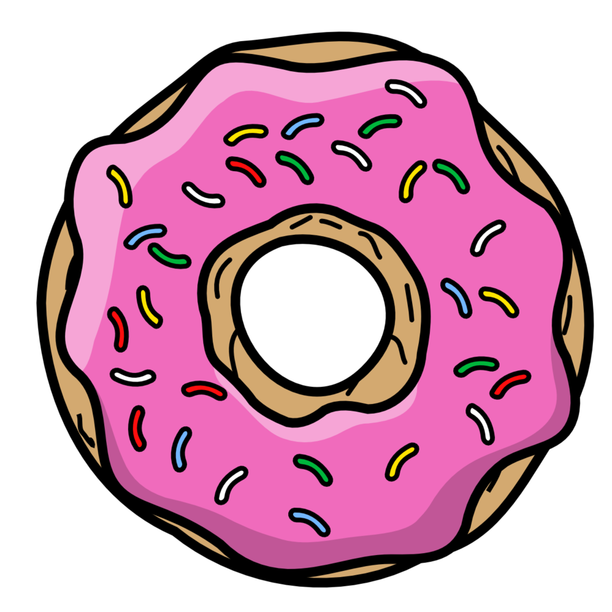 donut cartoon thegoldenbox deviantart #19235