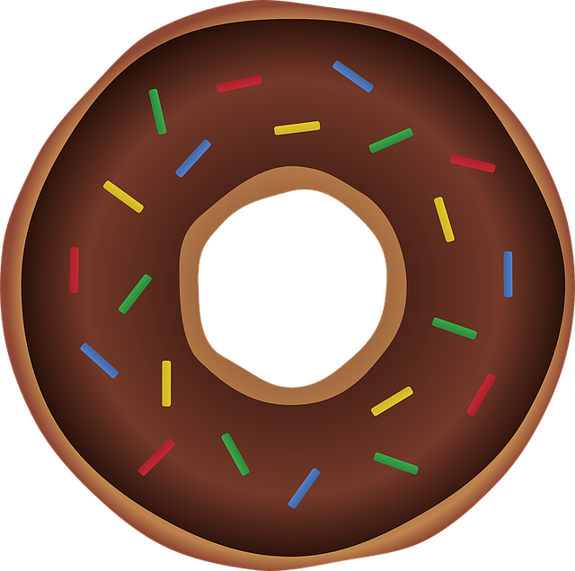 donut donuts bread vector graphic pixabay #19349