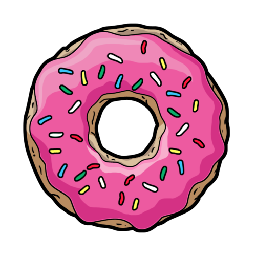 donut, drawn doughnut png tumblr transparent pencil and #19255