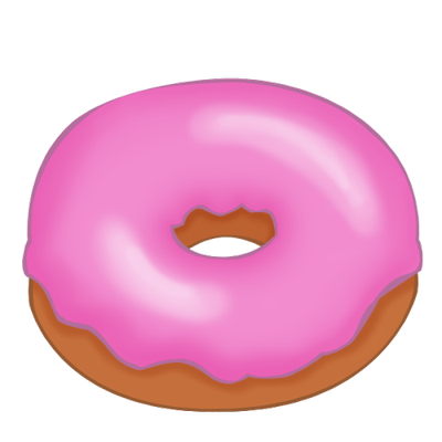 donut icon the simpsons icons softiconsm #19313