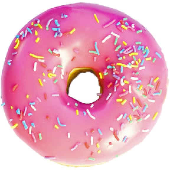 image pink frosted sprinkled donut peridot wikia #19301