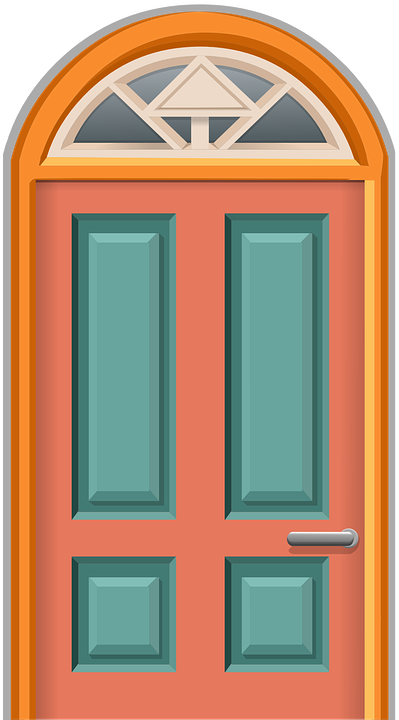 door entrance front vector graphic pixabay #15813