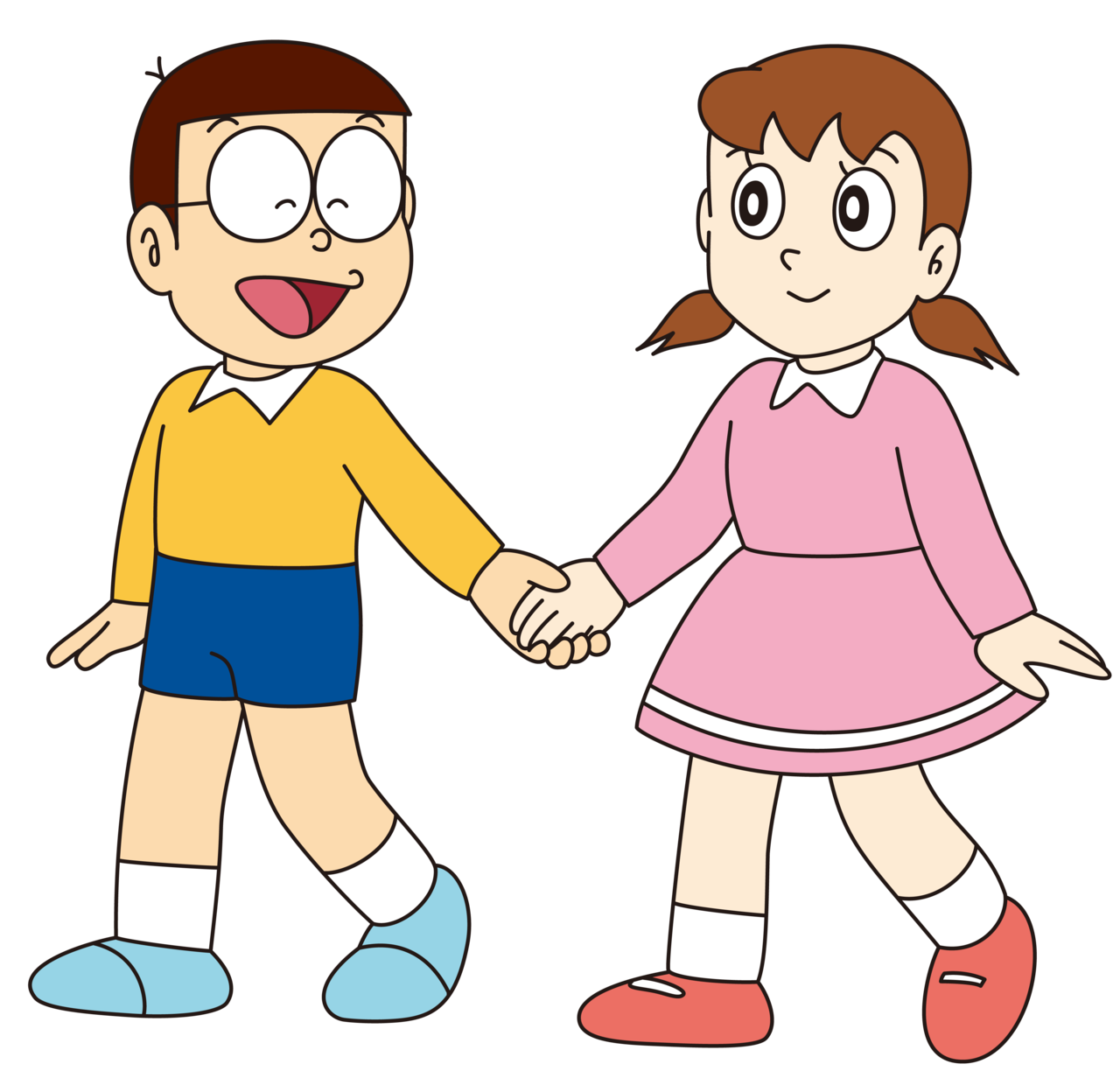 nobita and shizuka cartoon characters doraemon new png images #40682