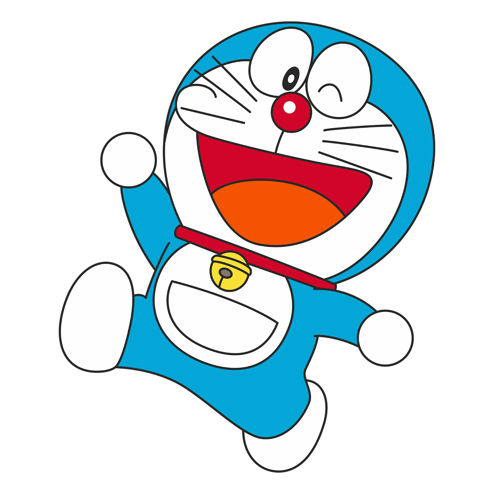 Doraemon comic winking transparent #40662