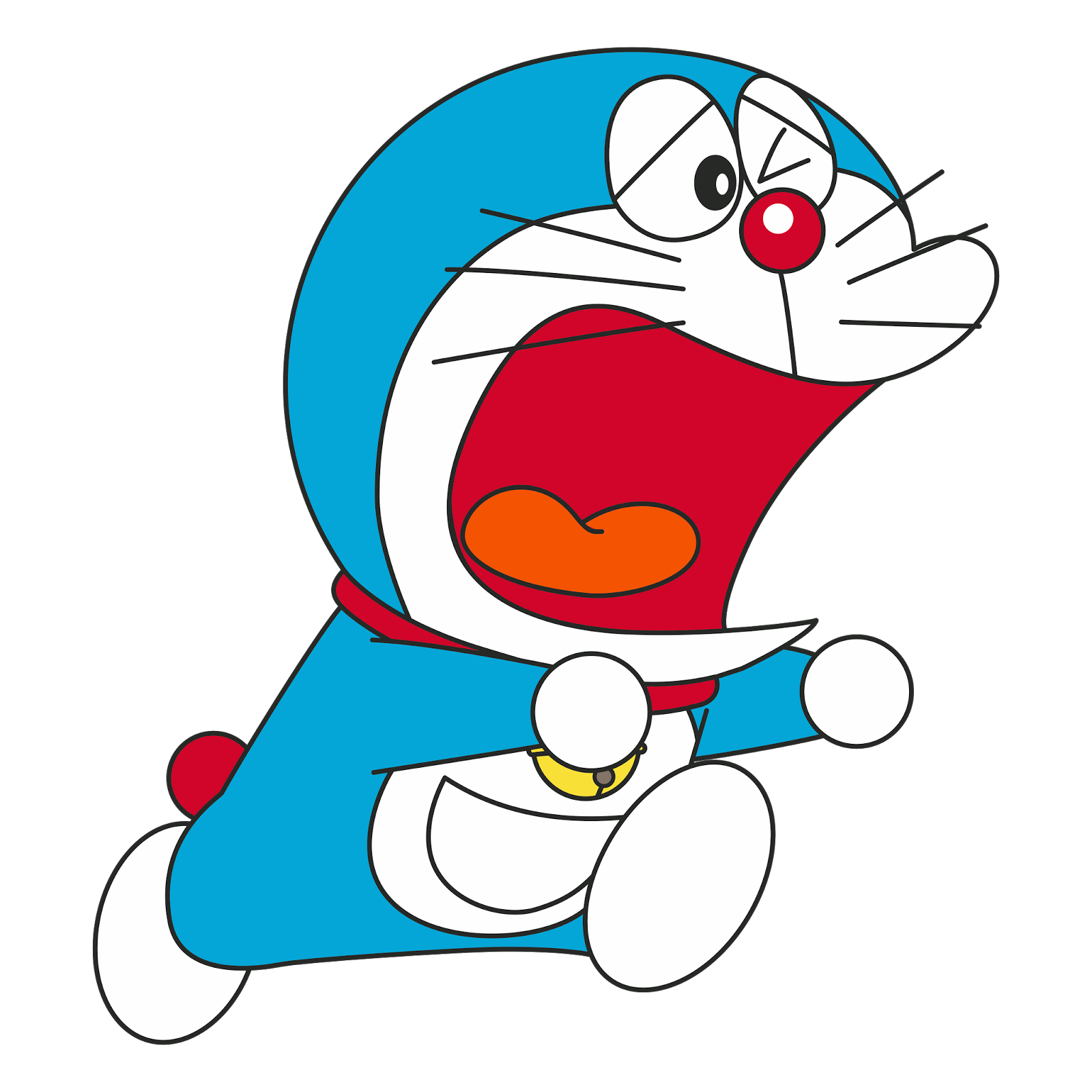 running doraemon character picture #40663