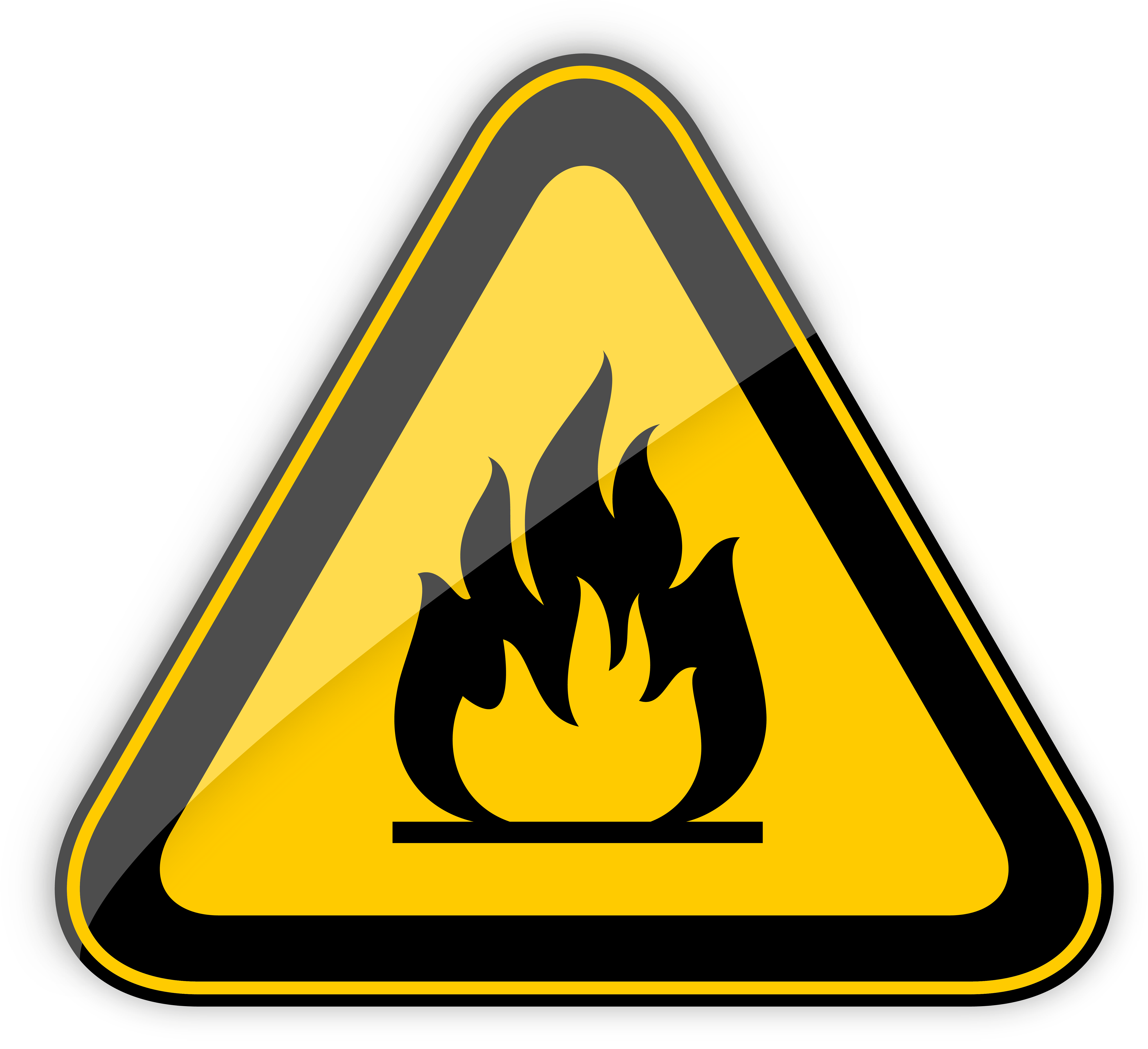 download clipart, highly flammable warning sign png clipart best web clipart #31789