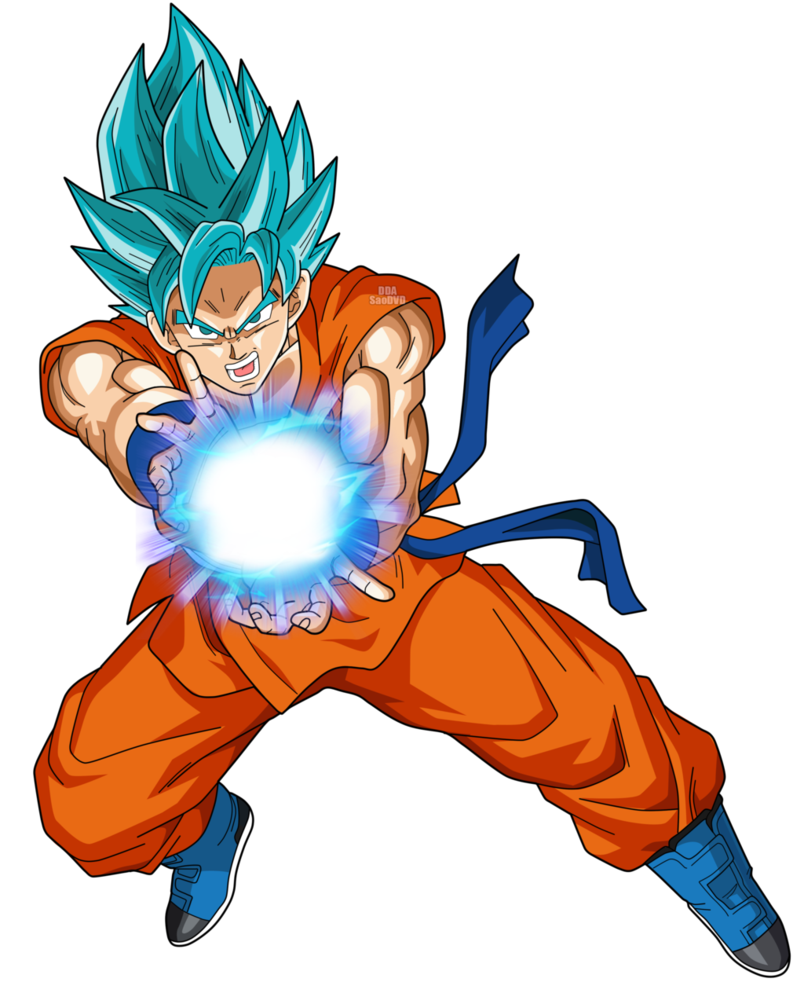 dragon ball blue fire attack transparent png #42708