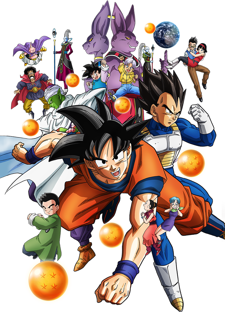 dragon ball characters transparent download png #42703