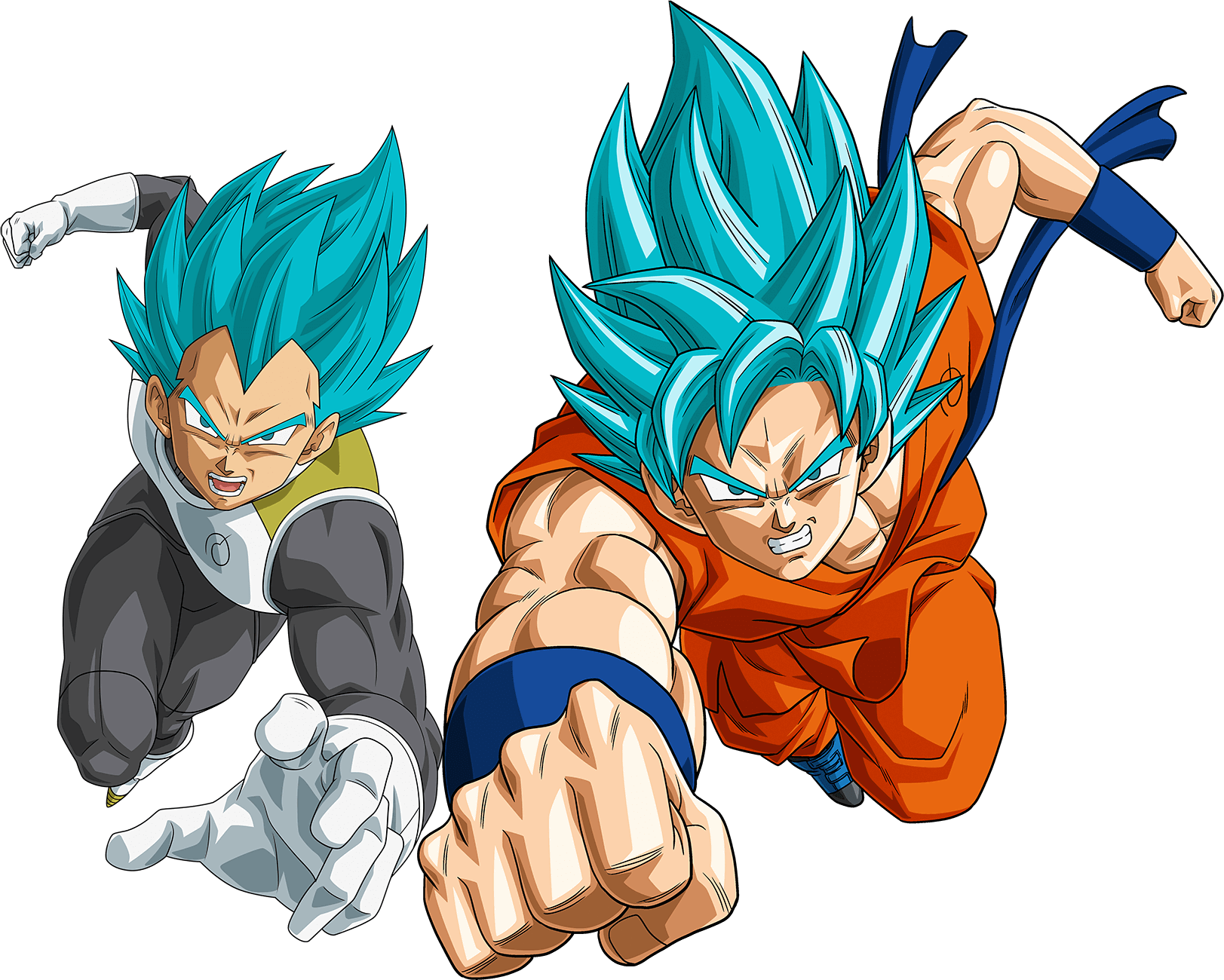 dragon ball fighting transparent background #42709