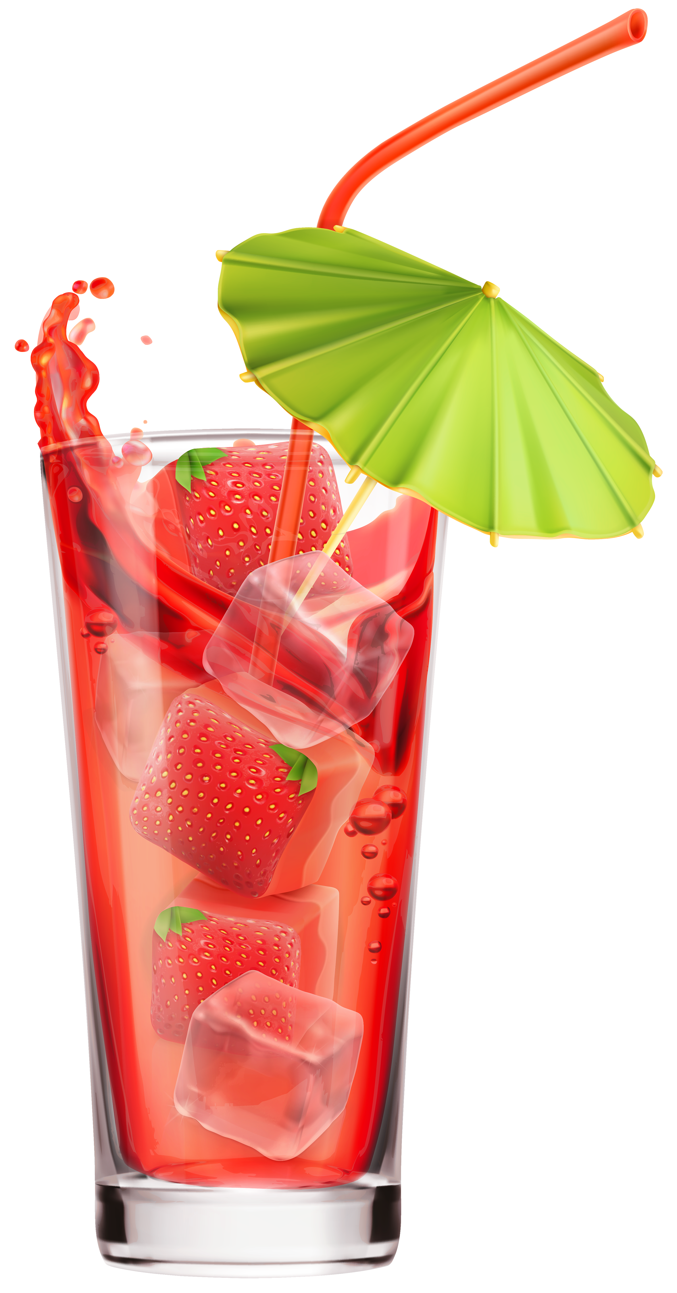 strawberry cocktail png clipart image clip art drinks #15684