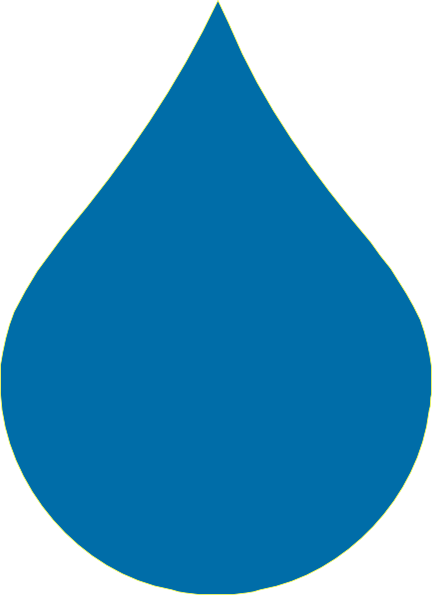 blue drop clipart png #37745