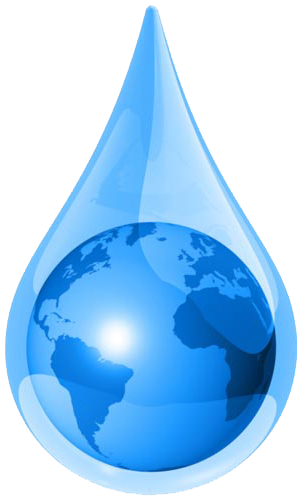 world in drop water png images and background #37743