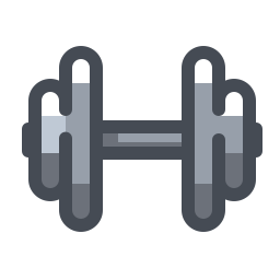 dumbbell sports icon pack png vector #35152