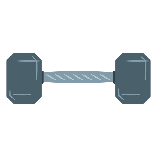 hex dumbbell icon transparent png svg vector #35175