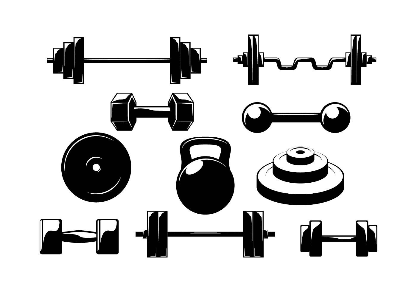 Dumbbell Vector Logo