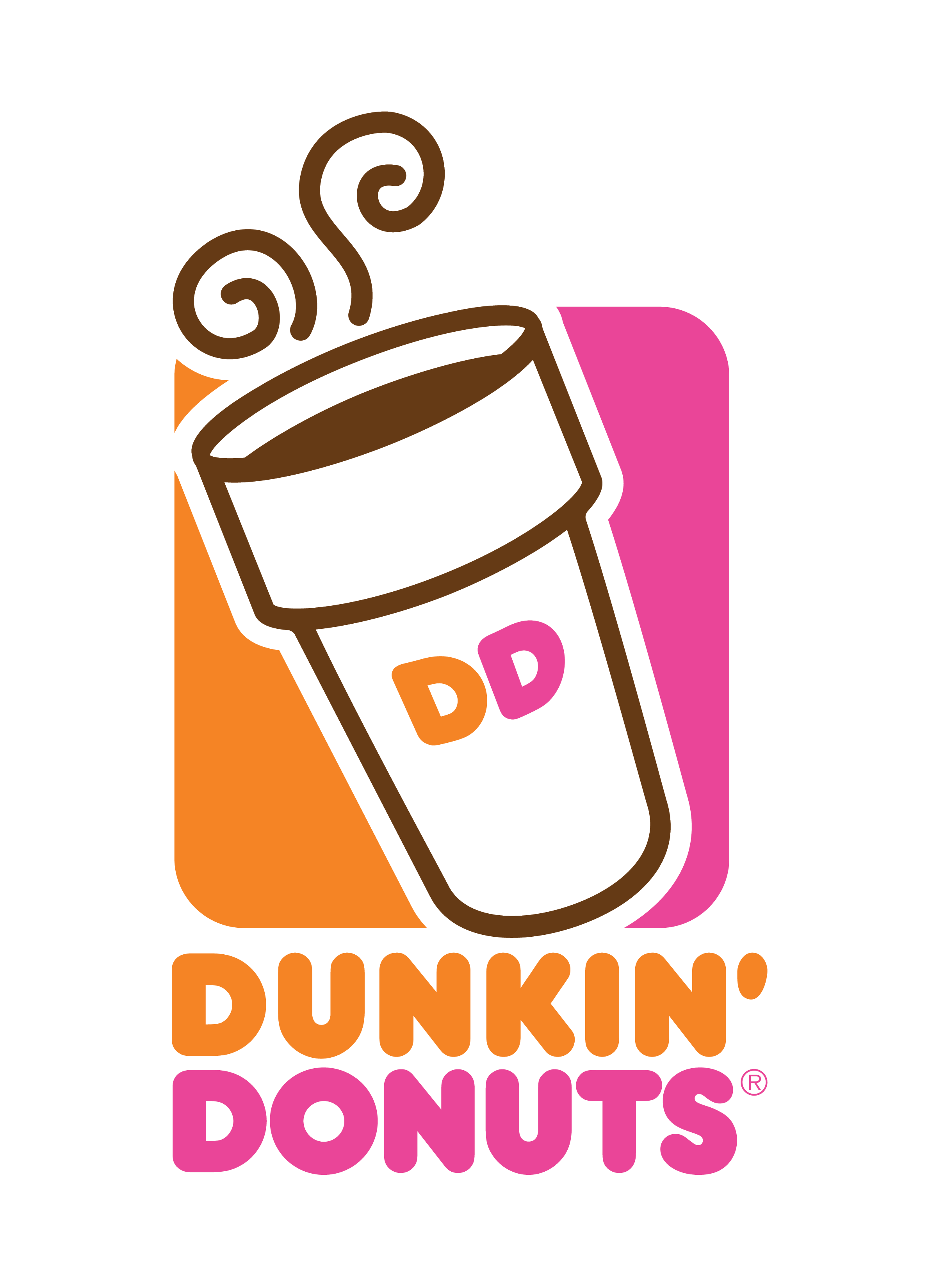 dunkin donuts png logo #3110