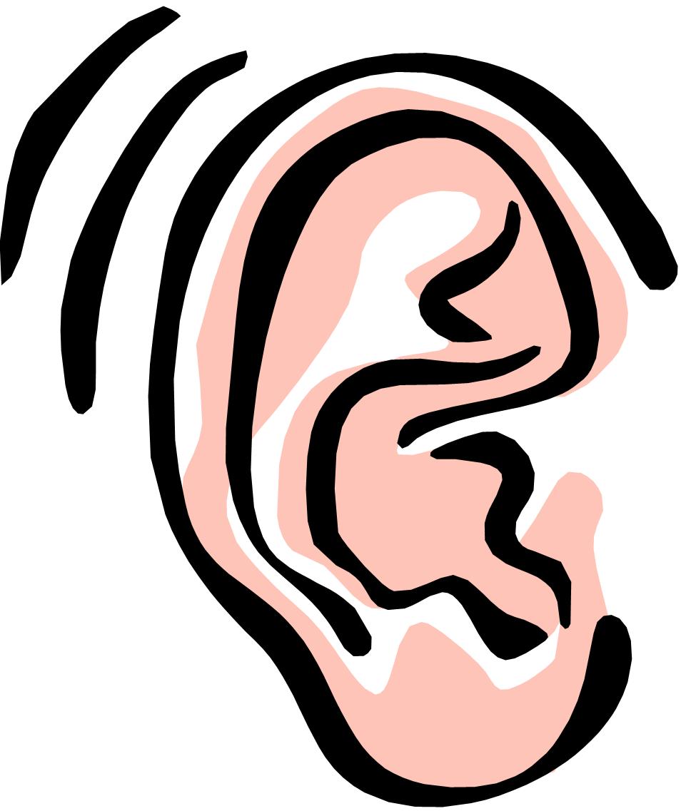 ear clipart, listening ears clip art clipart panda clipart images #32102