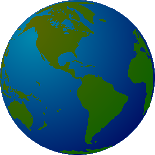 earth world globe vector graphic pixabay #11755