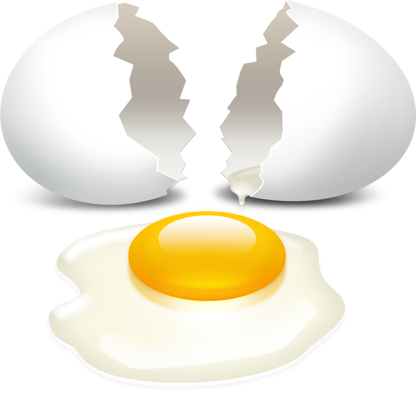 broken egg with yolk psd download graphicsfuel #14553